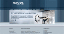 Desktop Screenshot of bonnesen.dk